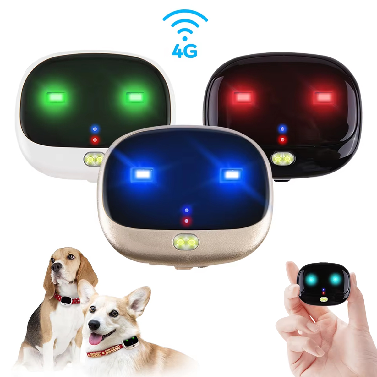 Pet Gps Tracker Collar - 4G étanche Gps Tracker animal de