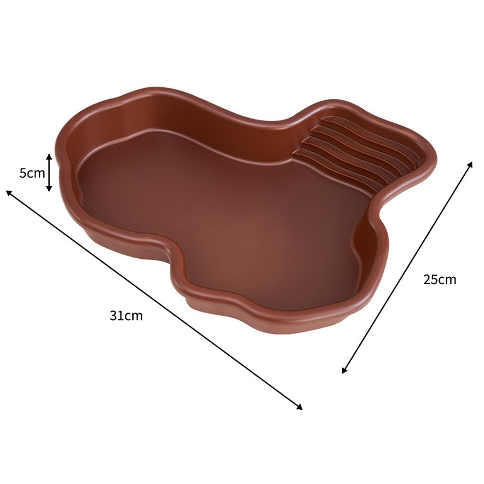 Pet Supplies Is Food - Bassin de bain décoratif pour reptiles,