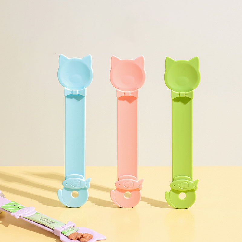 Pet Supplies Is Food - Cuillère distributrice pour aliments pour chats,