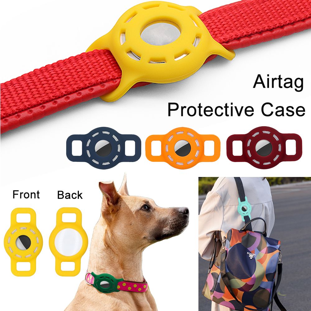 Pet Gps Tracker Collar - Housse de protection en silicone pour