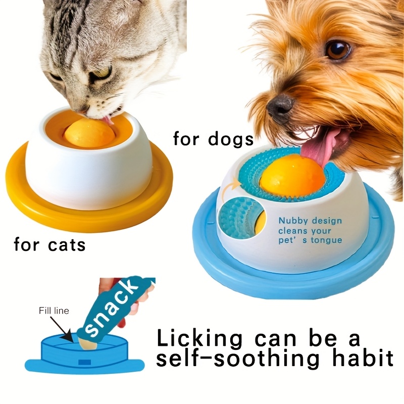 Slow Feeder Dog Bowl - Tapis à lécher pour animaux de