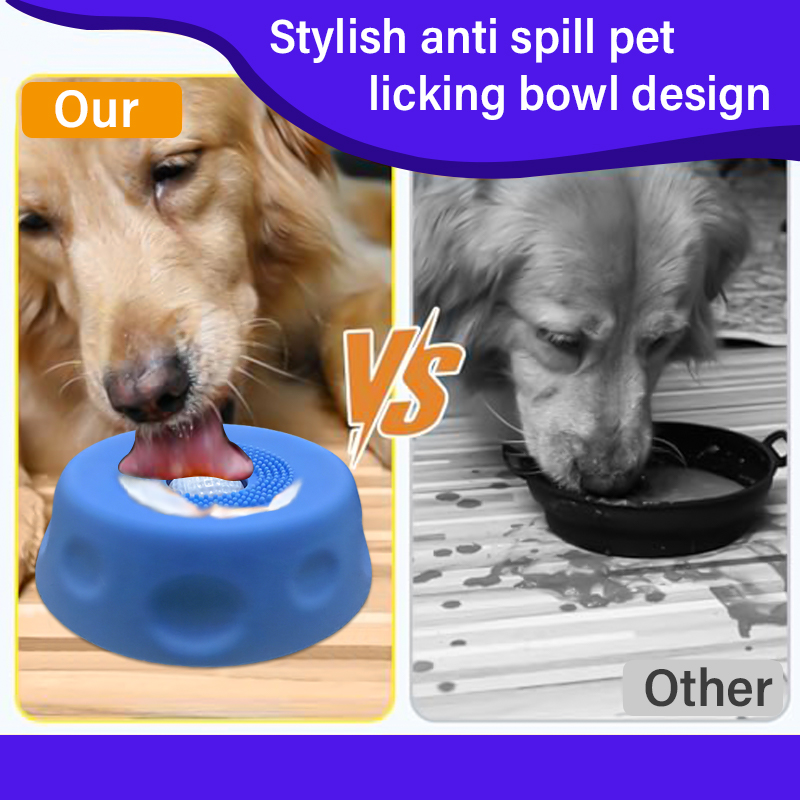 Bols à lécher pour chiens à al - Slow Feeder Dog Bowl avis et prix