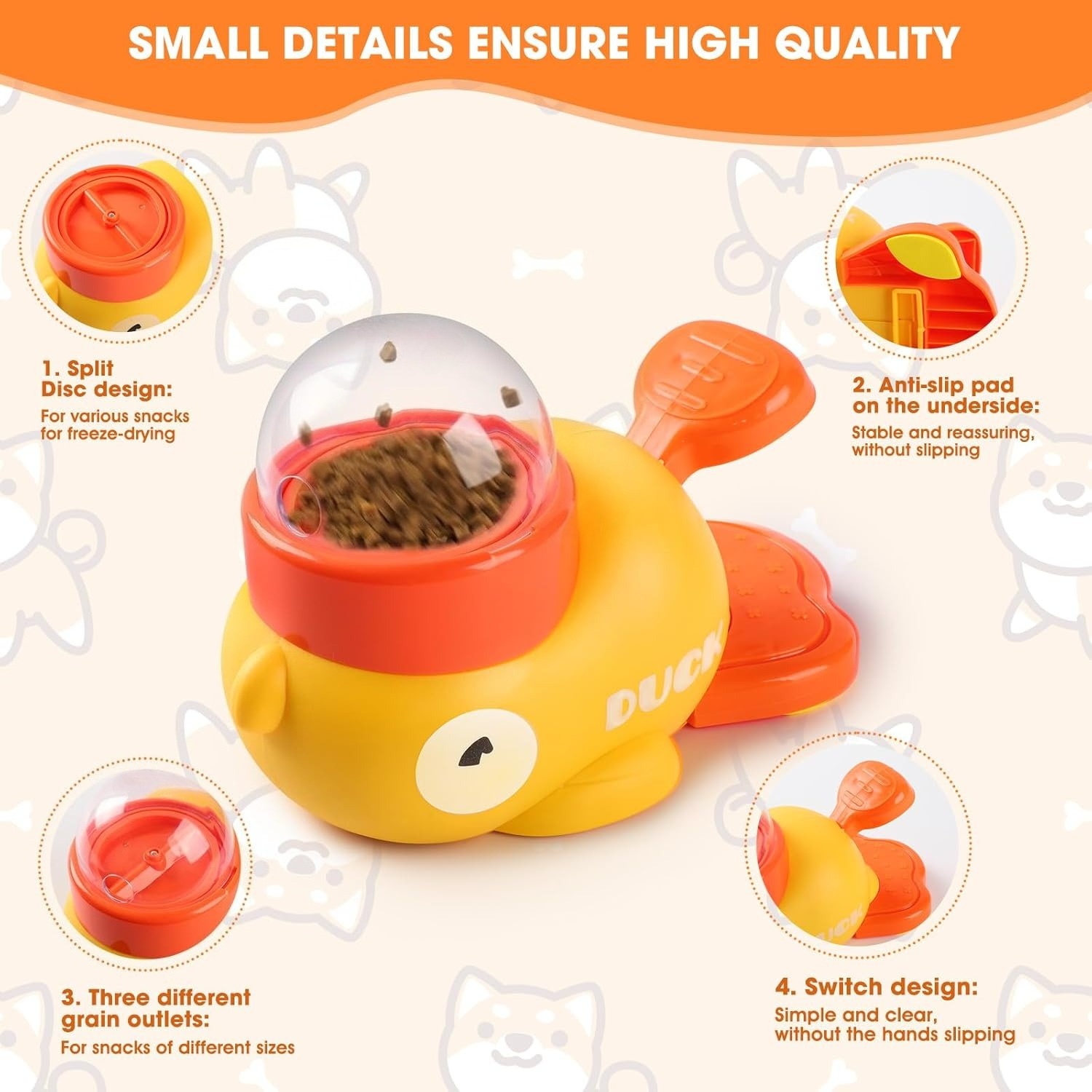 Distributeur de friandises pou - Slow Feeder Dog Bowl avis et prix