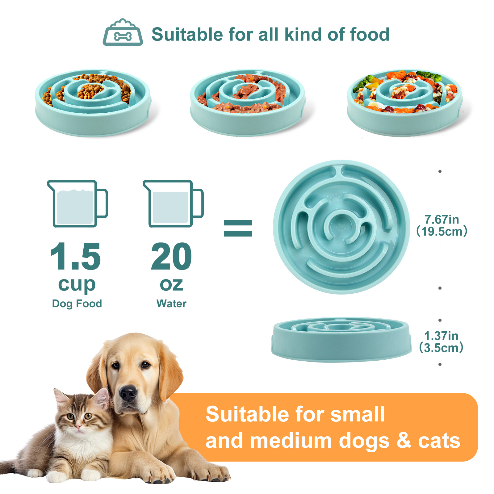 Filles pour aliments lents pou - Slow Feeder Dog Bowl avis et prix