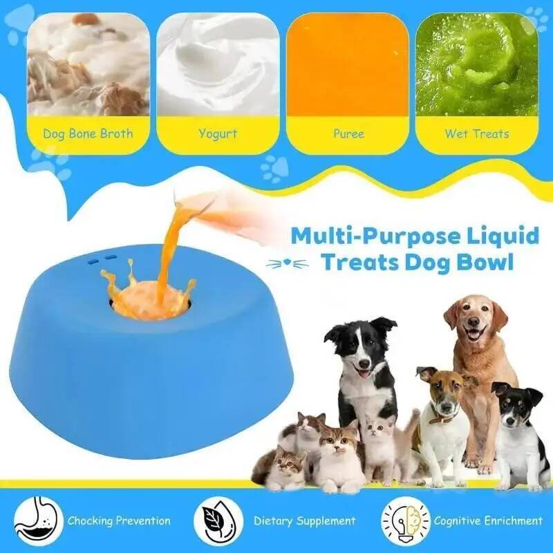 1 pièce Gamelle de léchage pou - Slow Feeder Dog Bowl avis et prix